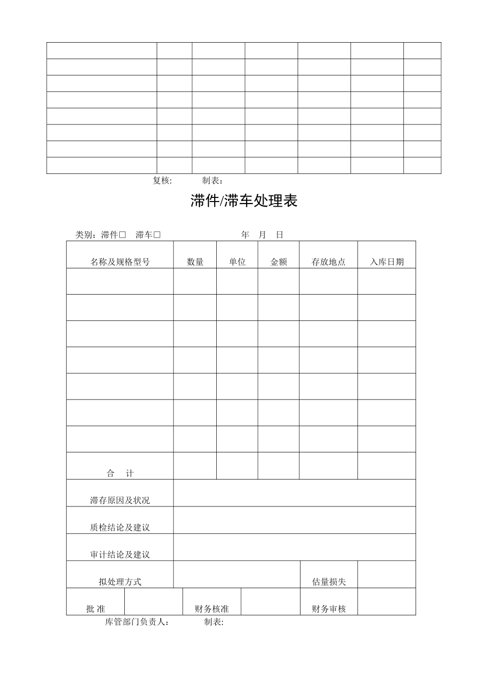 仓库管理表格大全汇总-最新的仓库出入库EXCEL表格_第2页