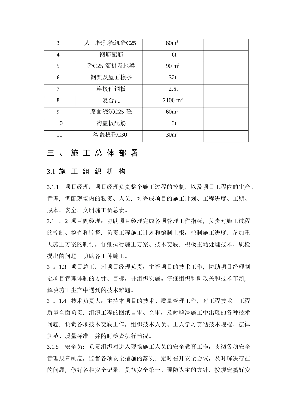 仓库项目施工组织设计_第2页