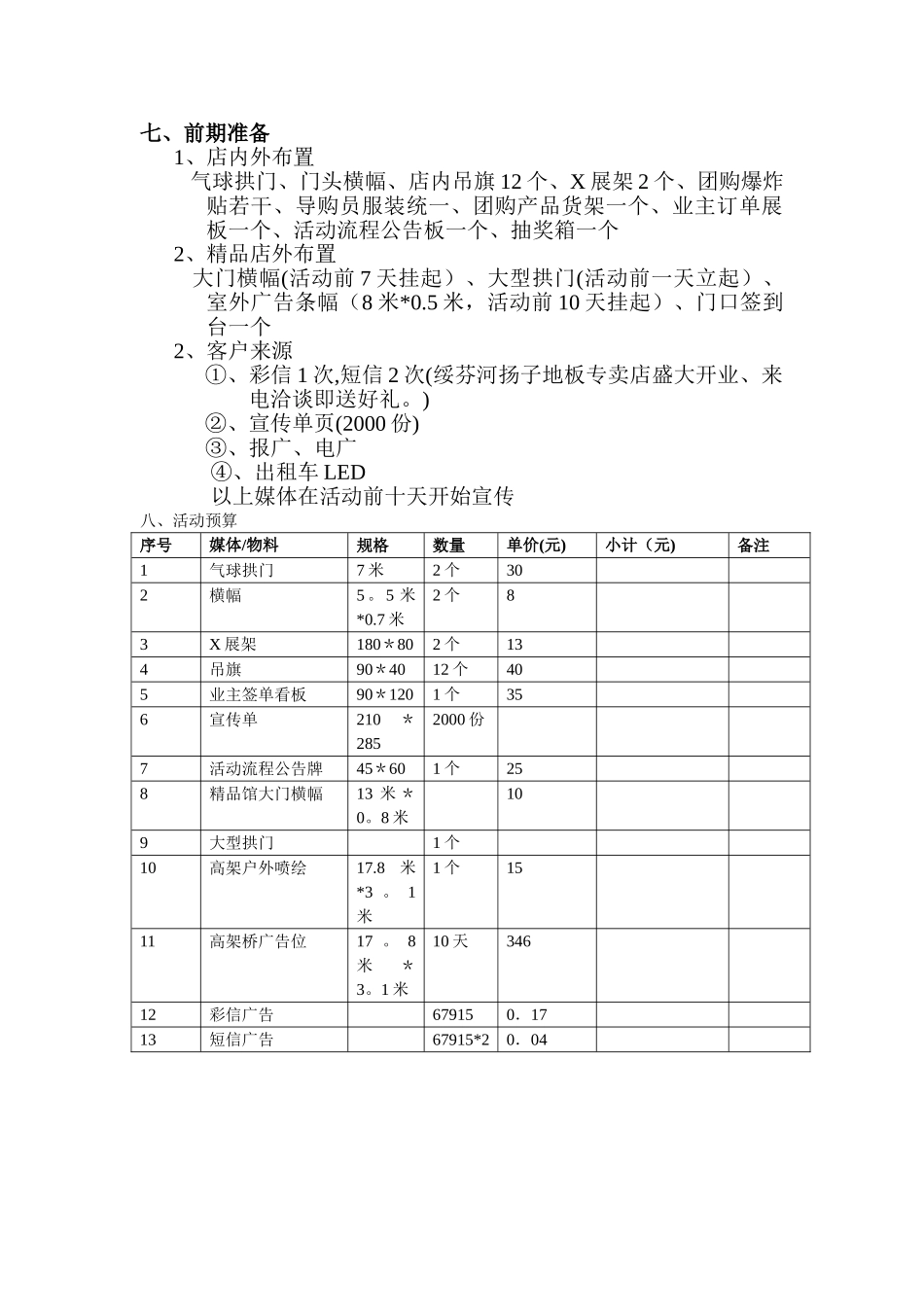 地板促销活动方案_第2页