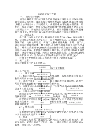 地表注浆施工方案