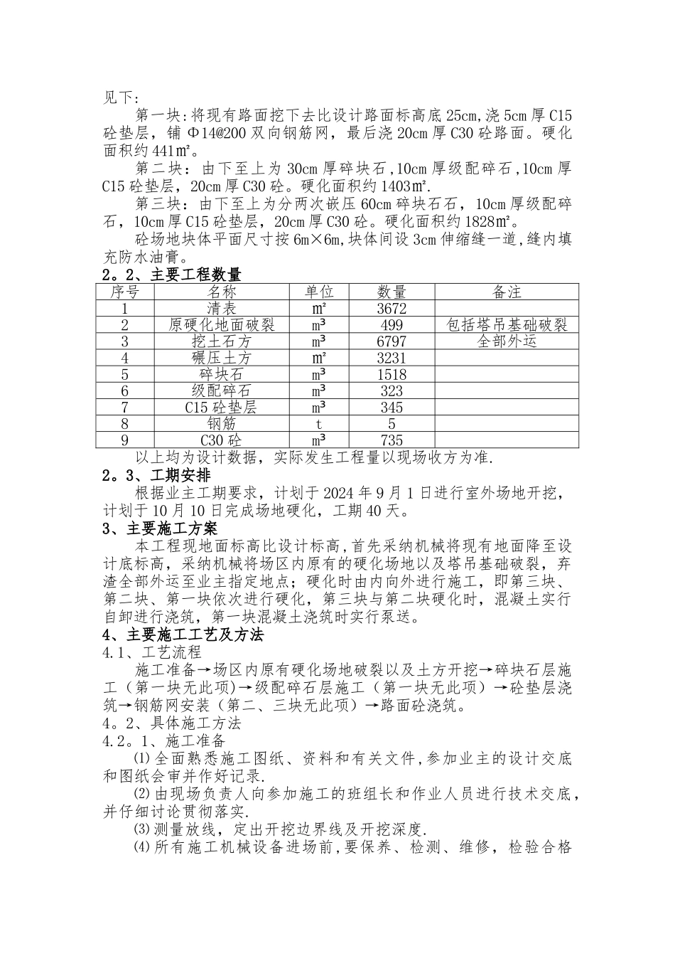 场地硬化施工方案_第2页