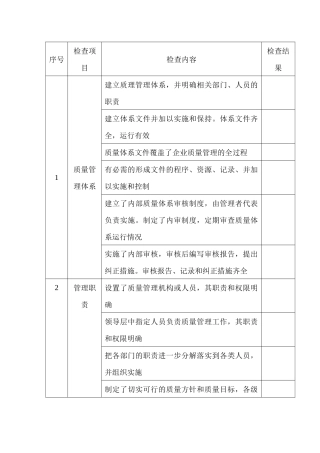危险化学品包装物、容器定点生产企业生产条件安全检查表