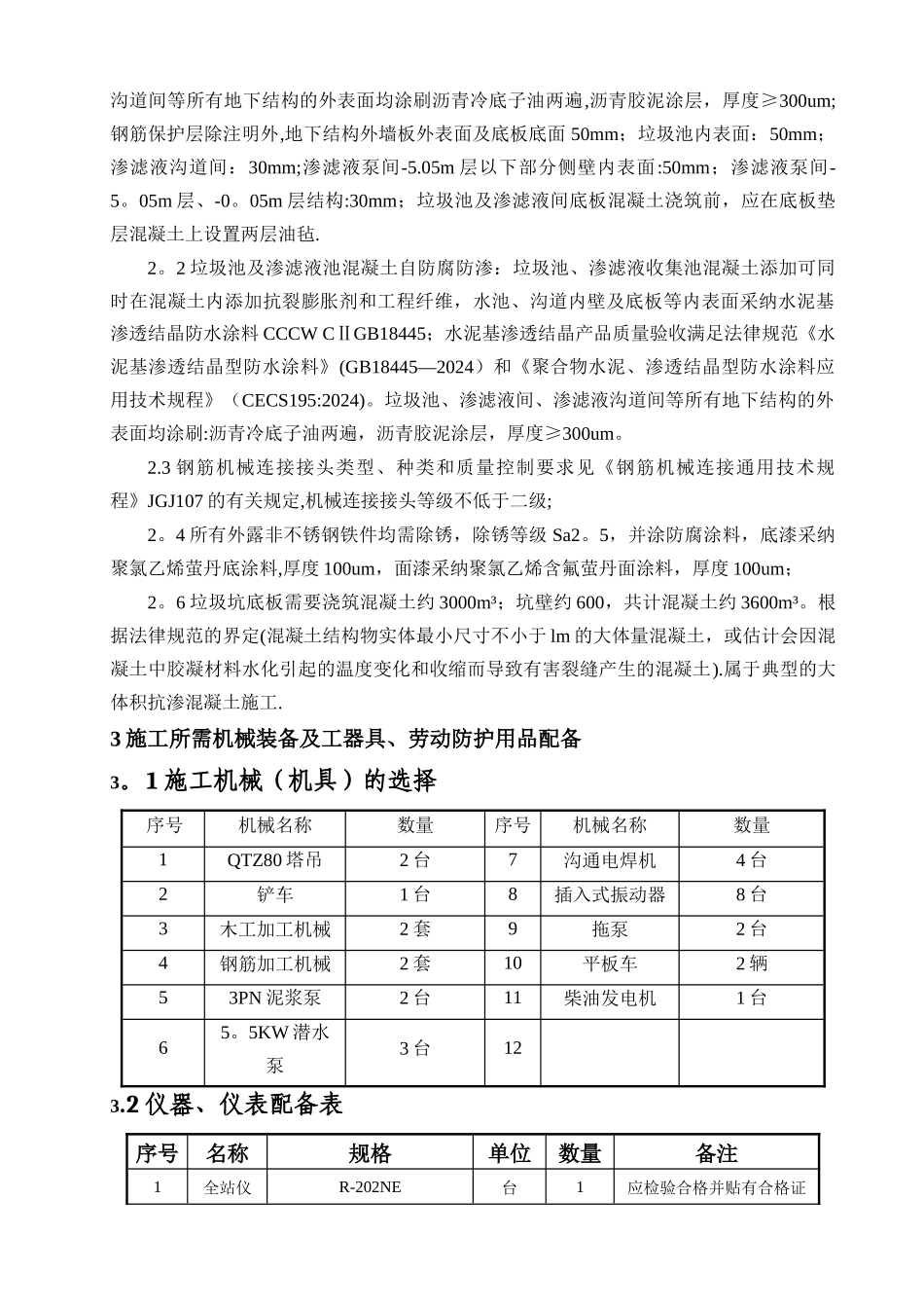 垃圾池施工方案_第2页