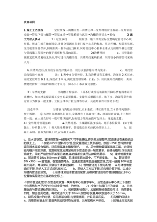 埋地管道施工方案与技术措施