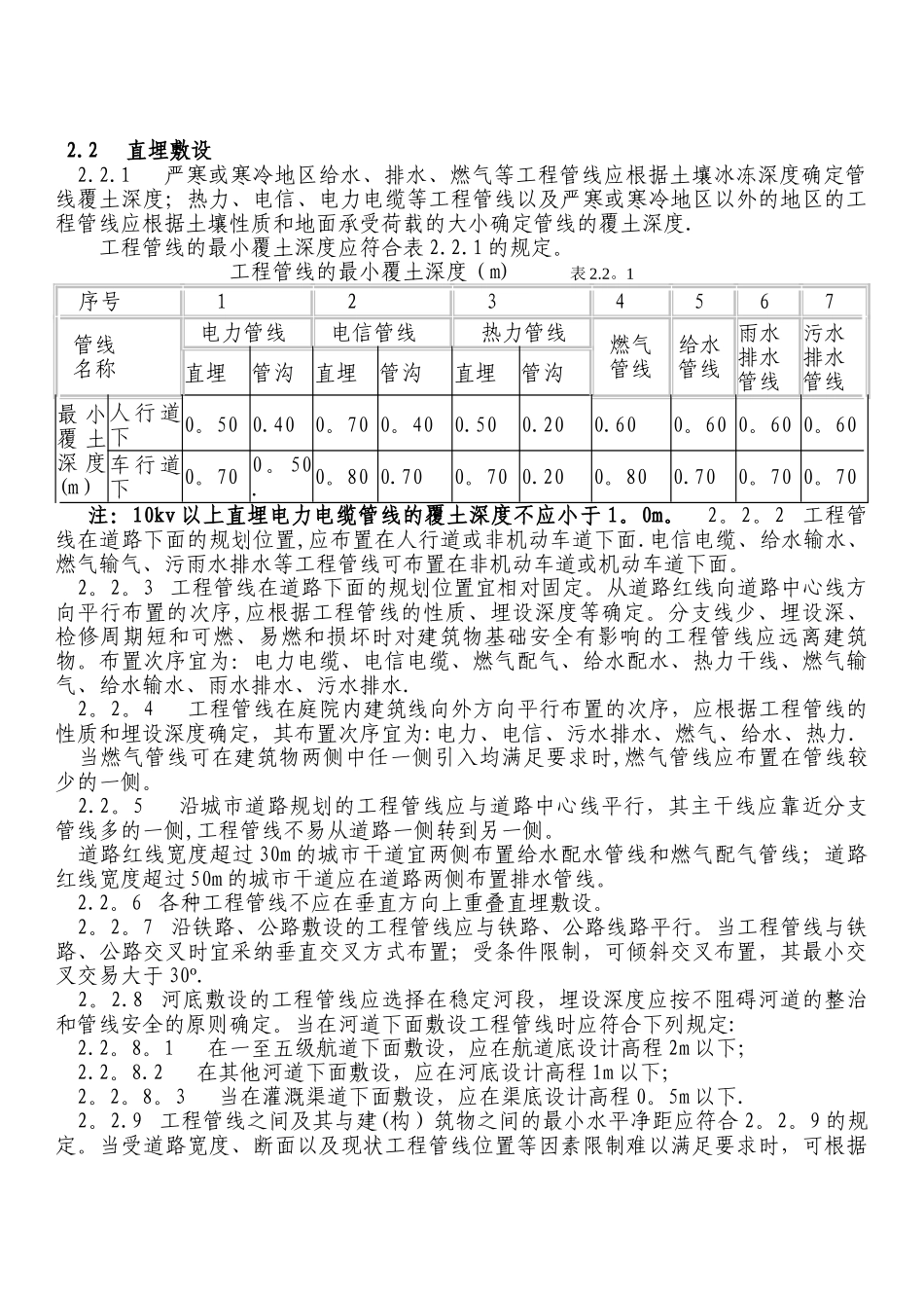 城市工程管线综合设计规范_第2页
