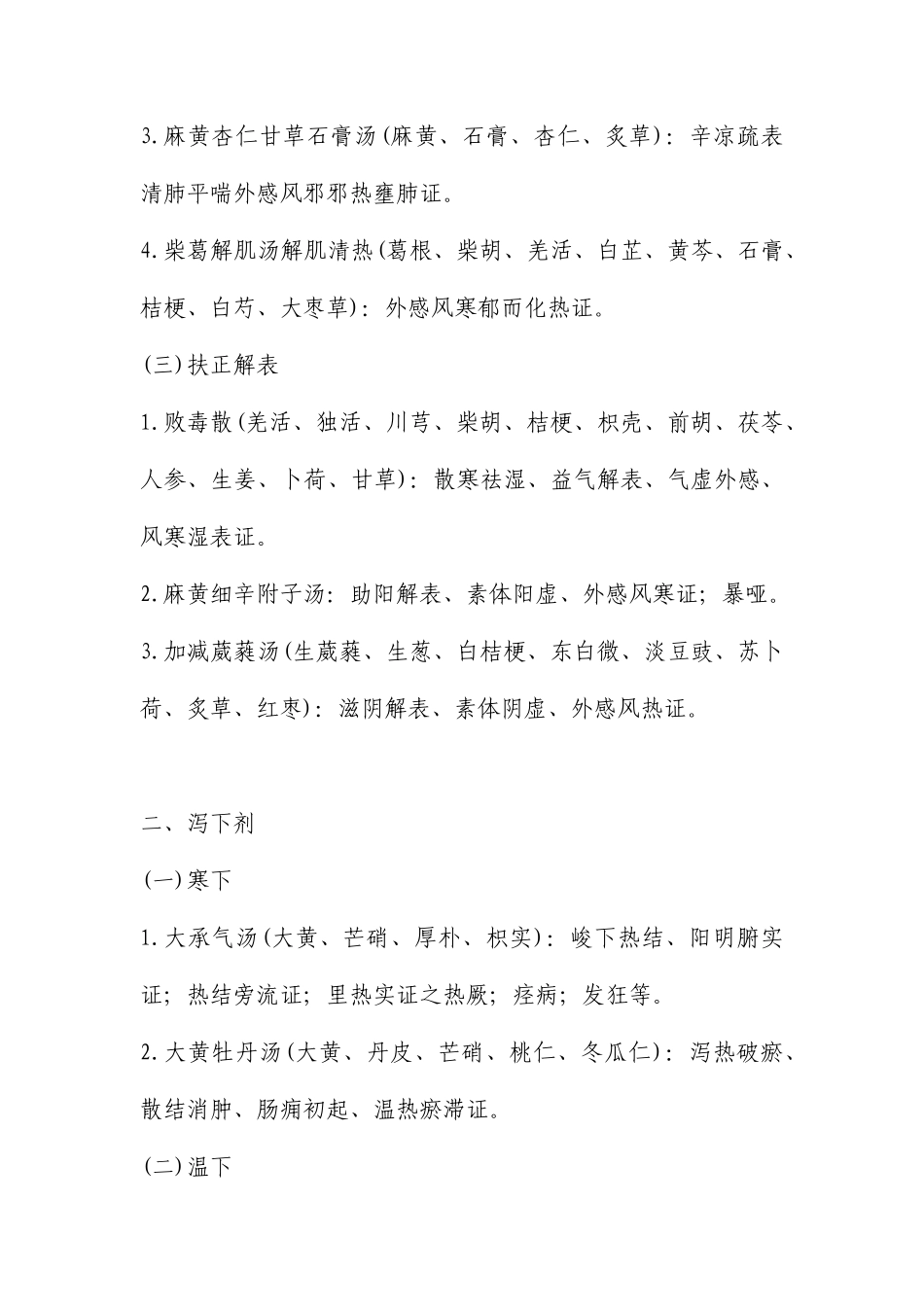 2025年中医主治医师考试方剂学复习笔记_第2页