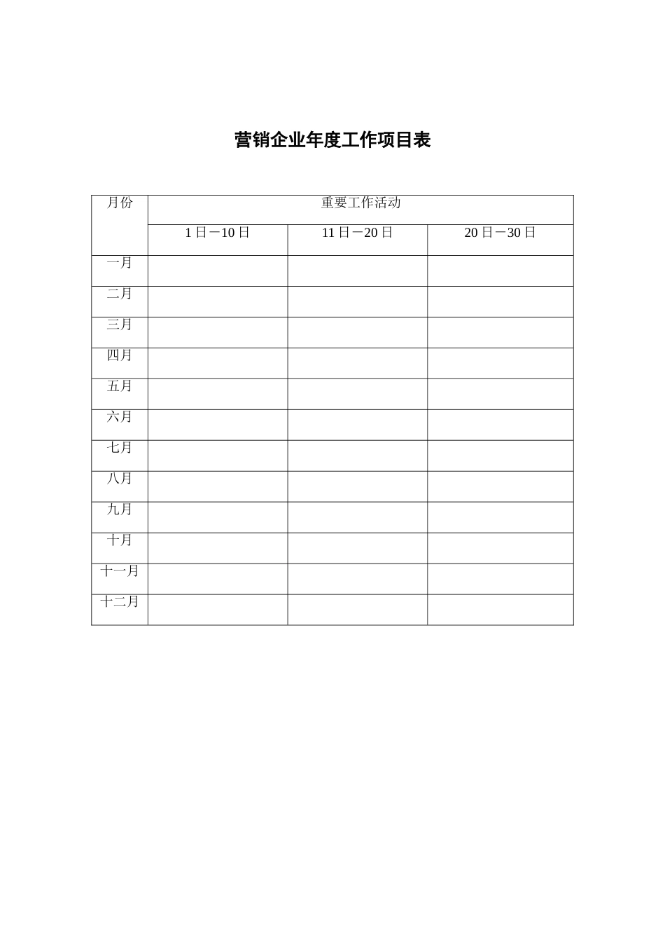 2025年企业全套管理资料表格模板_第1页