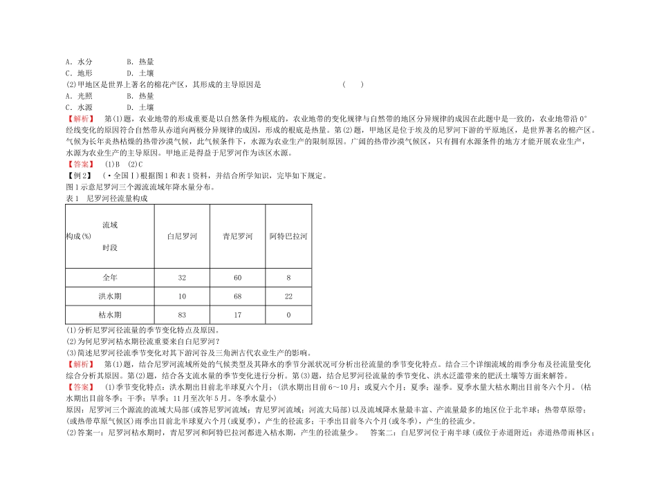2025年备考地理高效学习方案地理考点专项复习西亚和北非撒哈拉以南的非洲_第3页