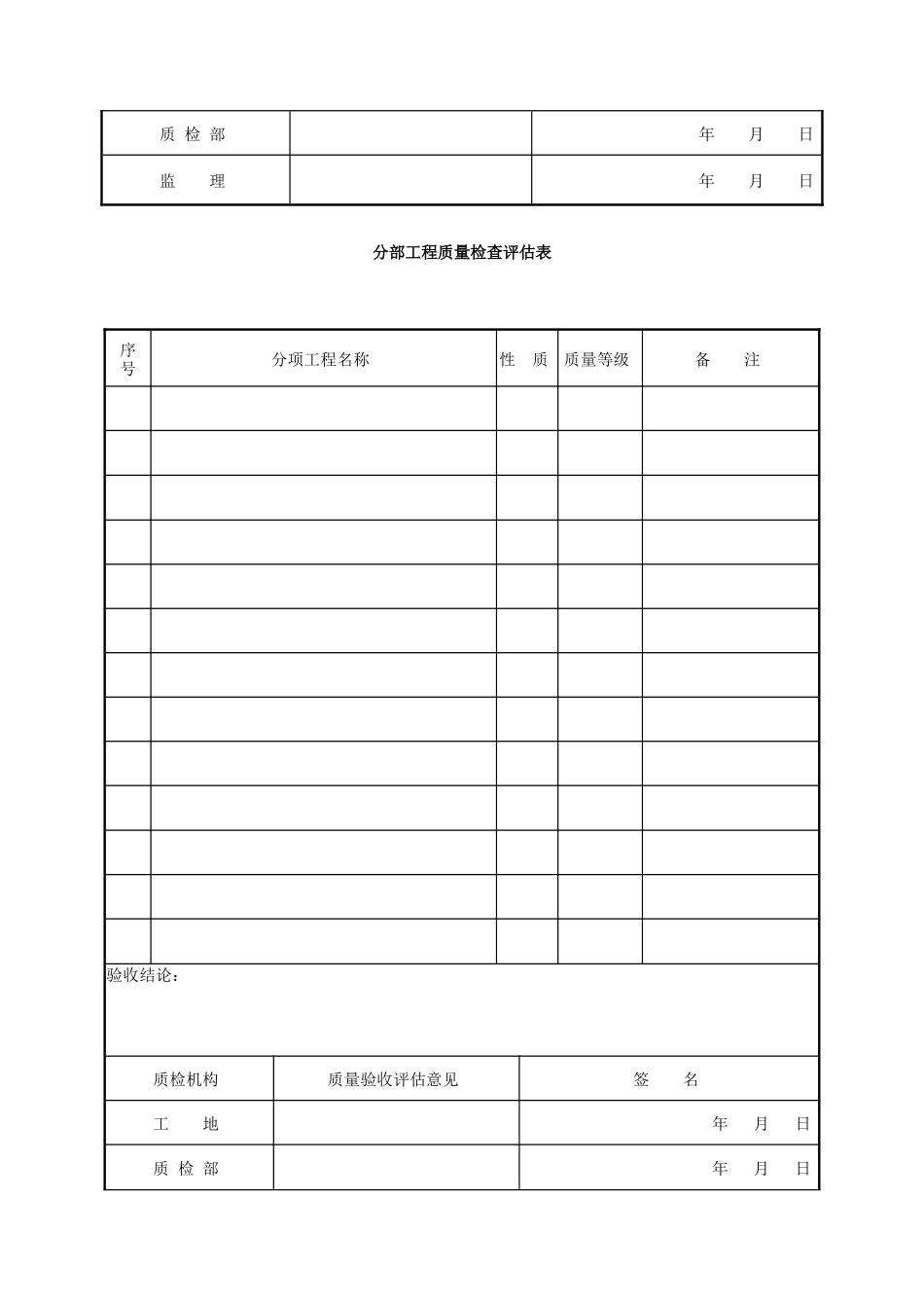 2025年全套工程质量表格_第3页