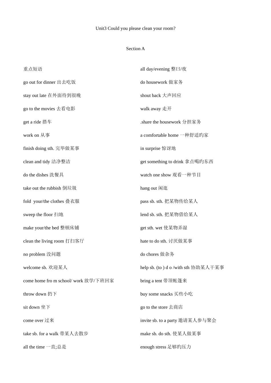 2025年八年级下册课文讲解知识点练习_第1页