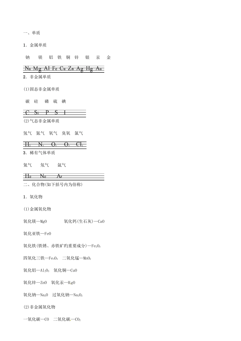 2025年初中化学阅卷人整理的易错易混知识点试素材_第3页