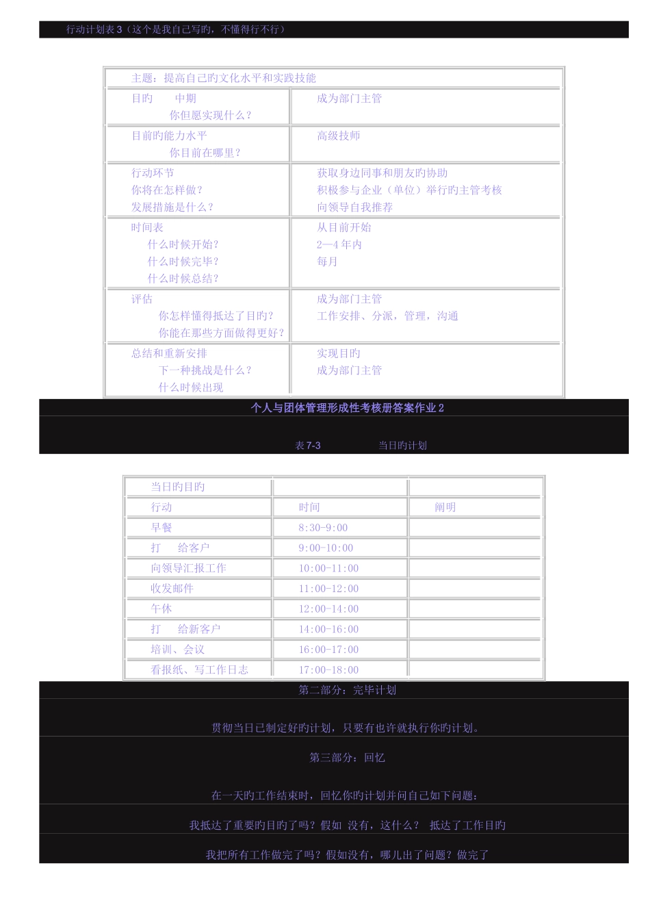 2025年个人与团队管理形成性考核册答案_第2页