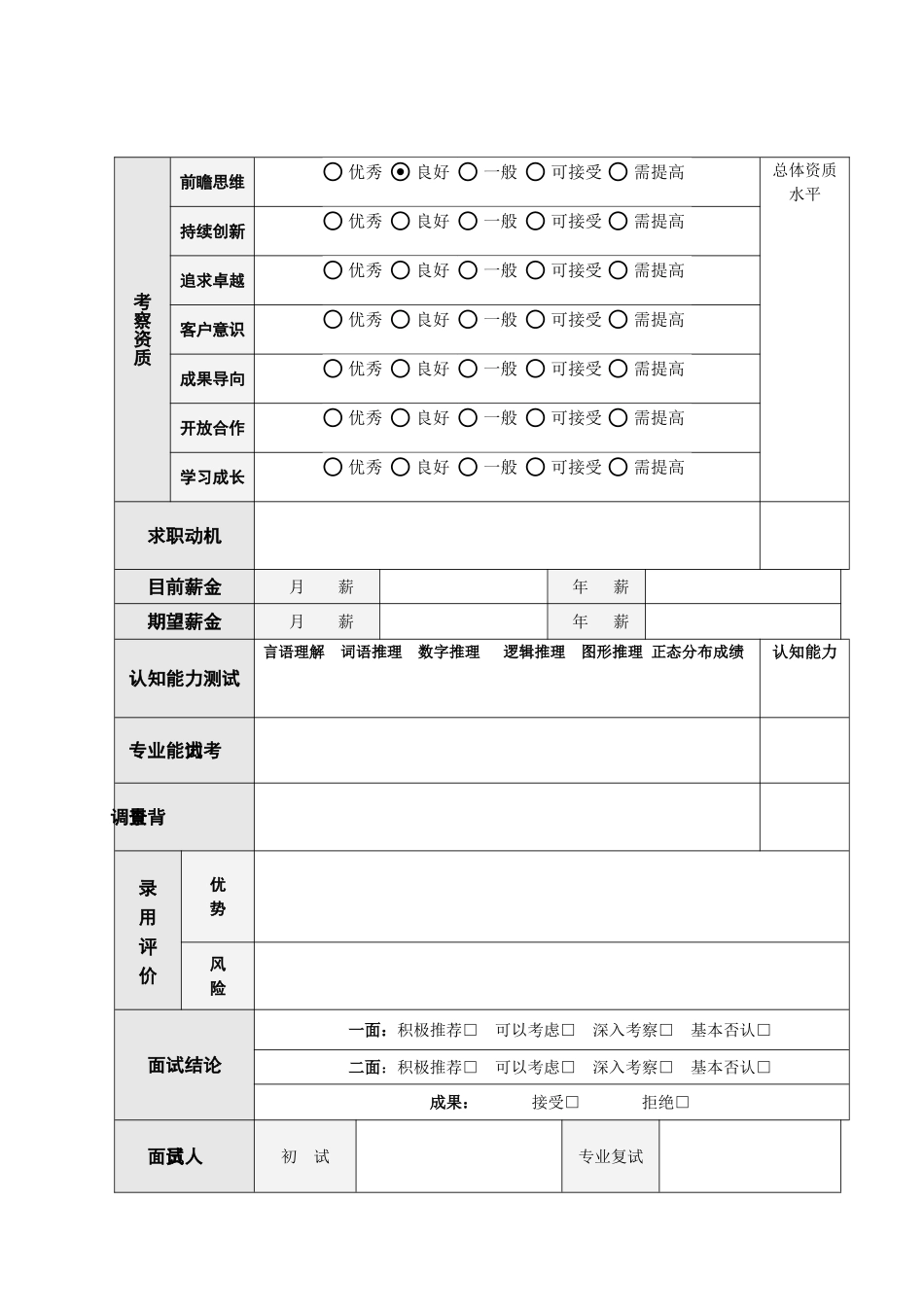 2025年公司面试报告样本_第2页