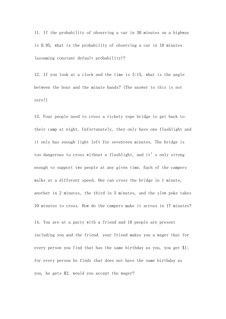 2025年互联网行业面试题汇总_第3页