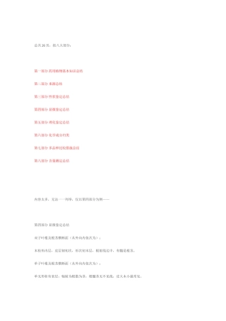 2025年中药鉴定执业药师总结