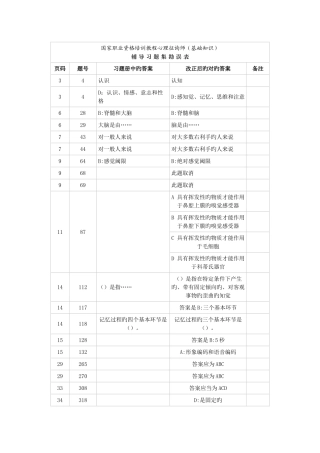 2025年国家职业资格培训教程心理咨询师