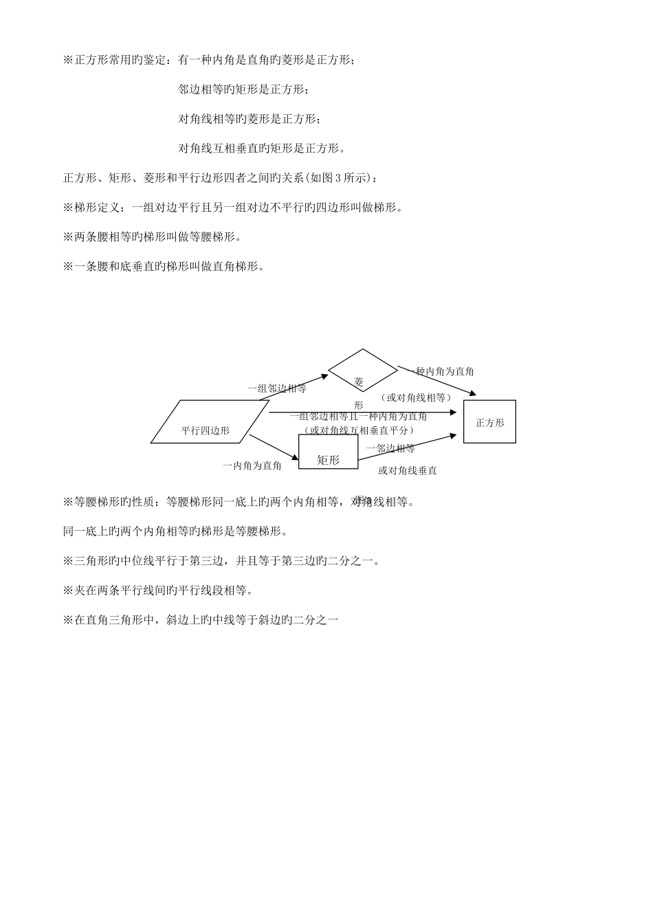 2025年九年级数学上册知识点归纳北师大版_第3页
