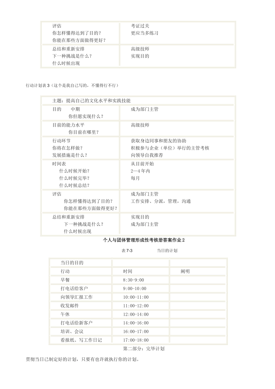 2025年个人与团队管理形成性考核册答案_第2页