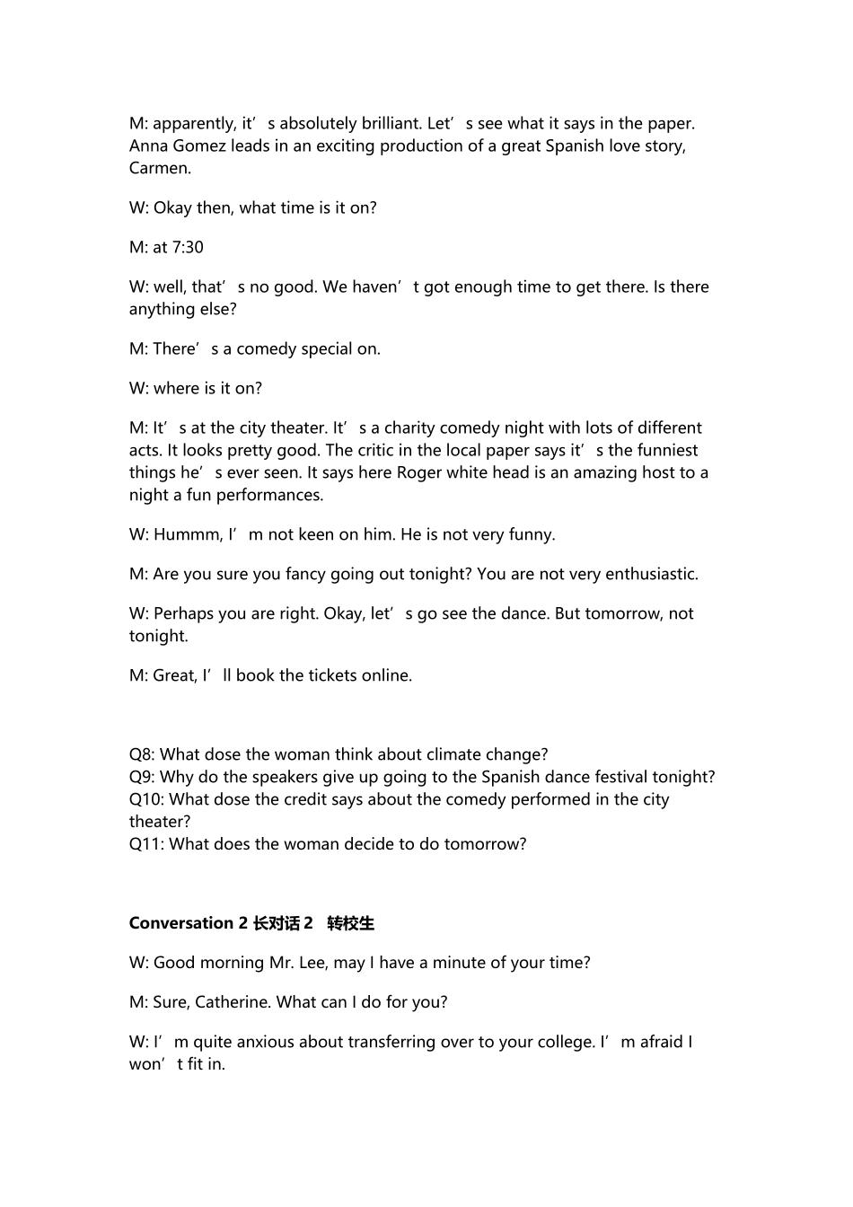 2025年6月英语四级听力原文_第3页