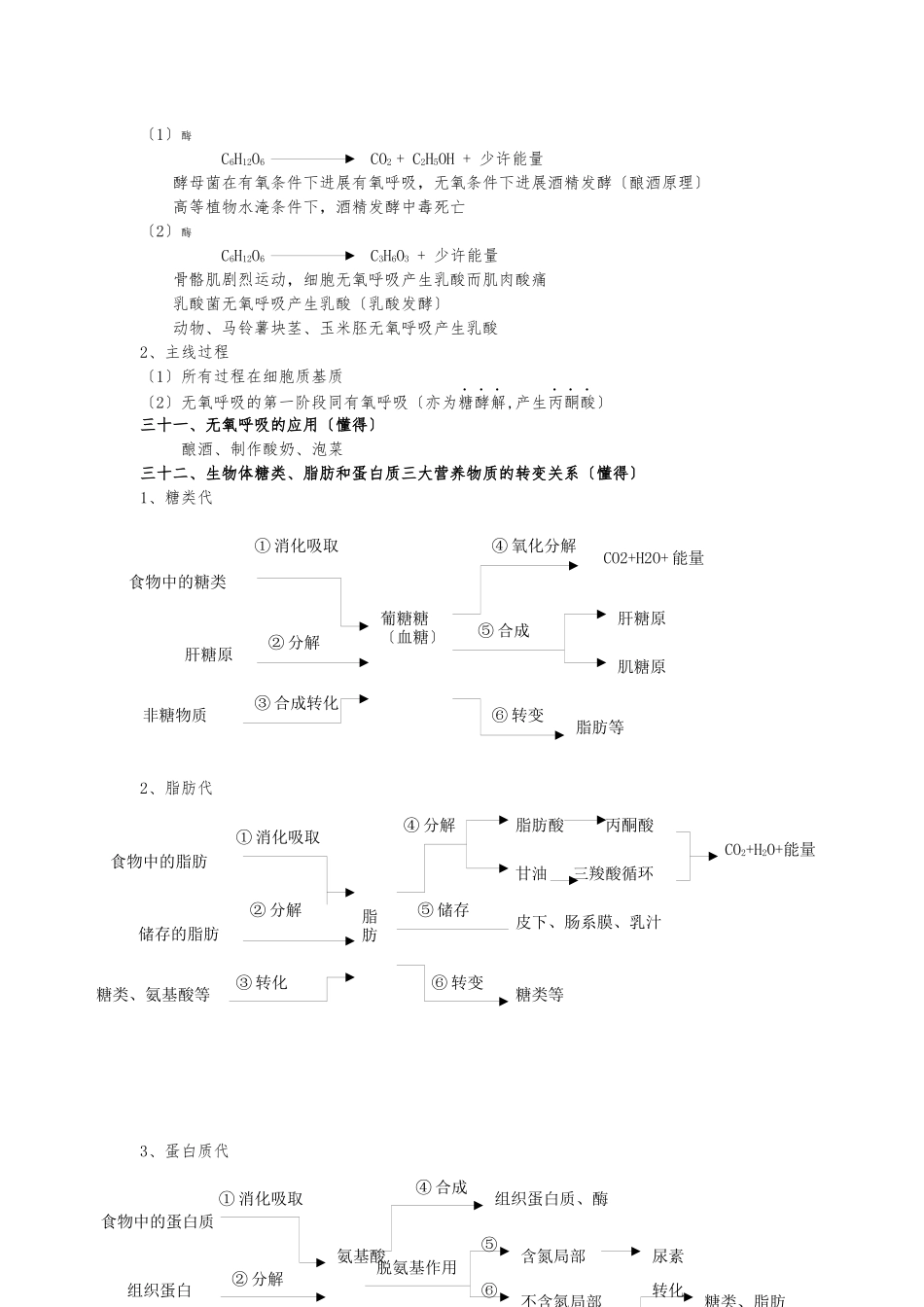 2025年上海高二生物会考知识点整理生物考点_第3页