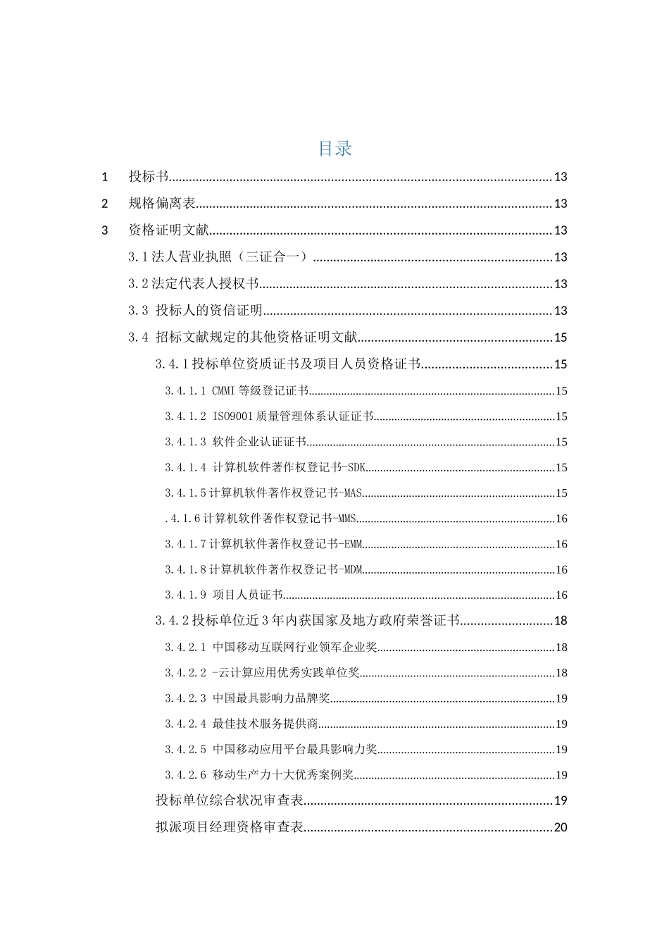 2025年软件开发类投标项目全套解决方案模板_第2页