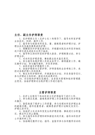 2025年各级护士能级考核标准