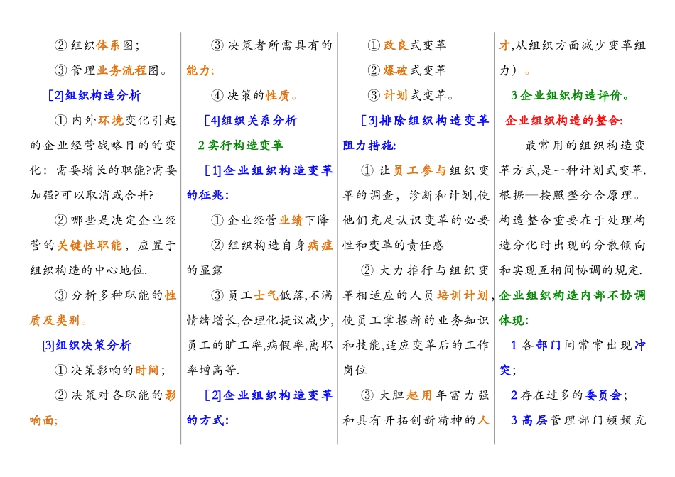 2025年人力资源管理师二级教材浓缩本_第2页