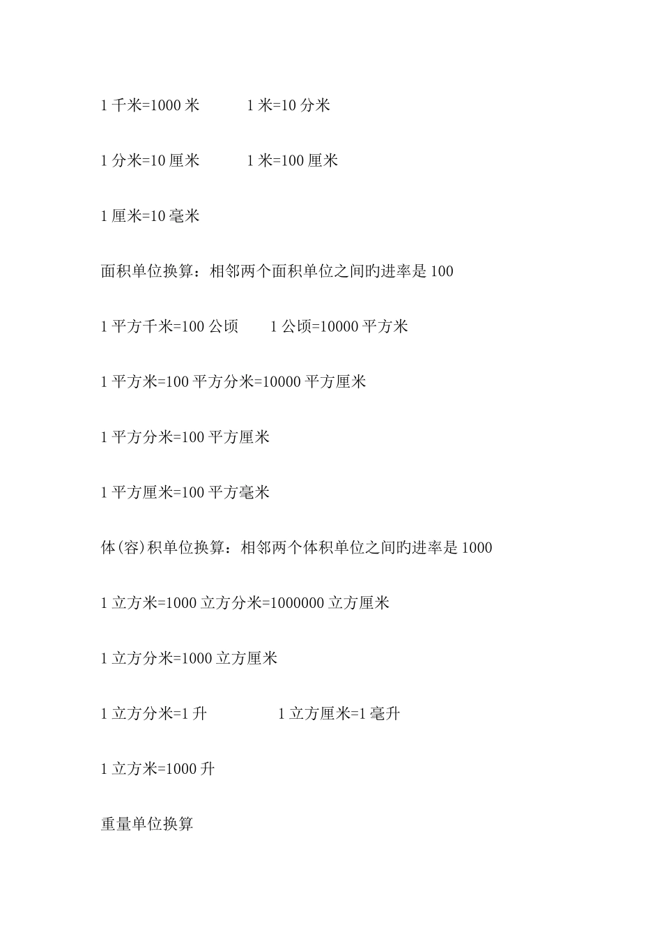 2025年六年级下册圆柱和圆锥知识点_第3页