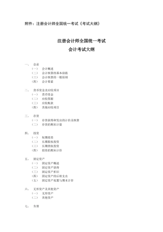2025年注册会计师全国统一考试