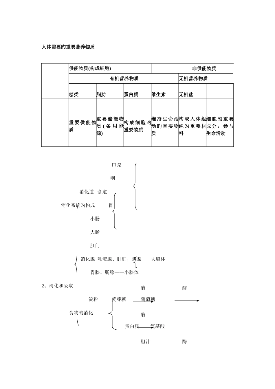2025年初中生物会考知识点梳理_第3页