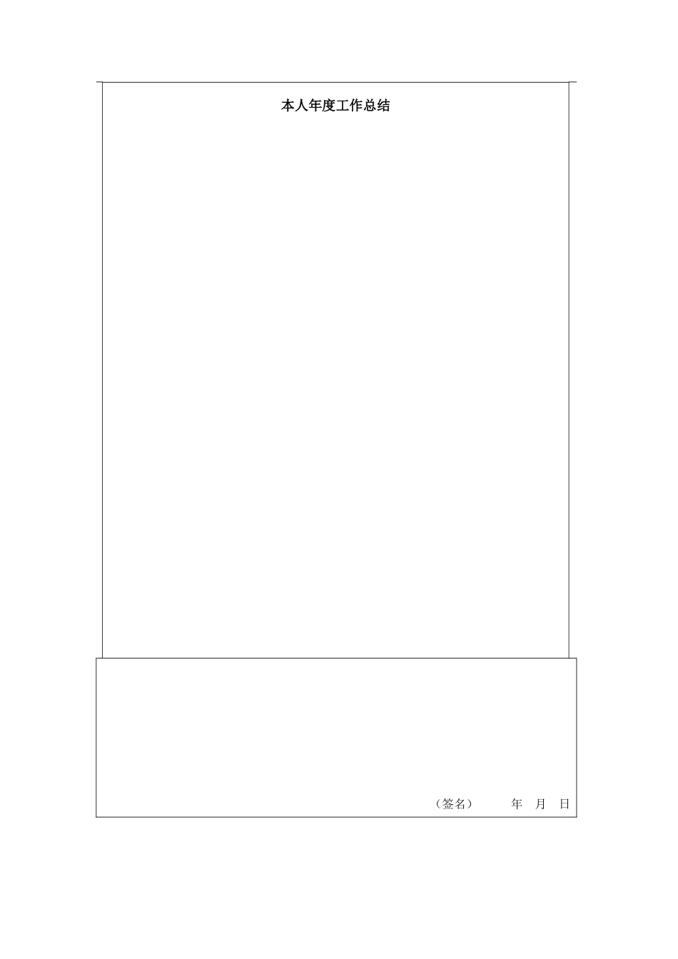 2025年广东省事业单位工作人员考核登记表呈报表等附表一至附表六_第2页