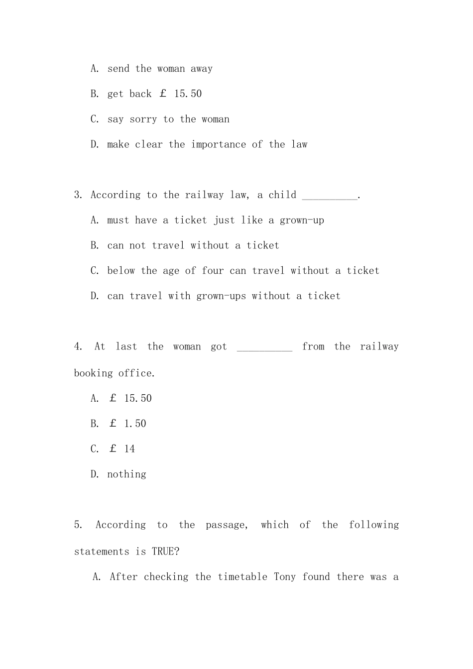 2025年中国银行总行招聘笔试试题答案_第3页