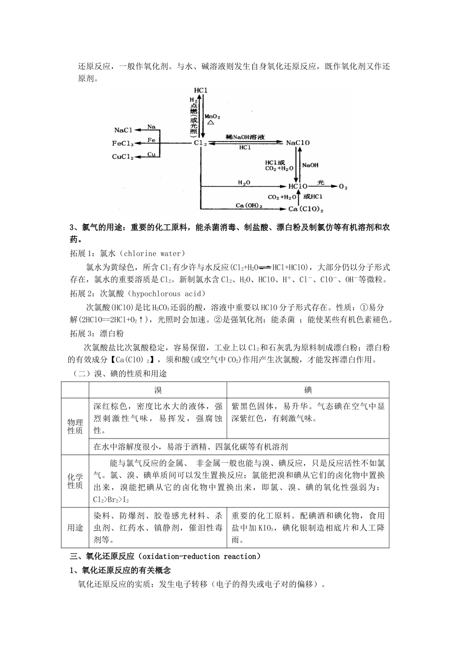 2025年高中化学必修一全套教案_第2页