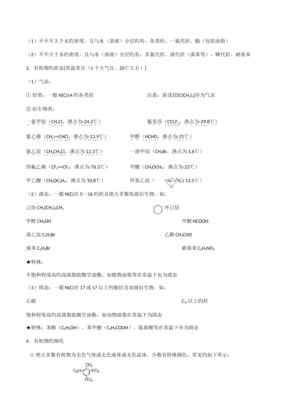 2025年高中有机化学知识归纳总结全_第3页