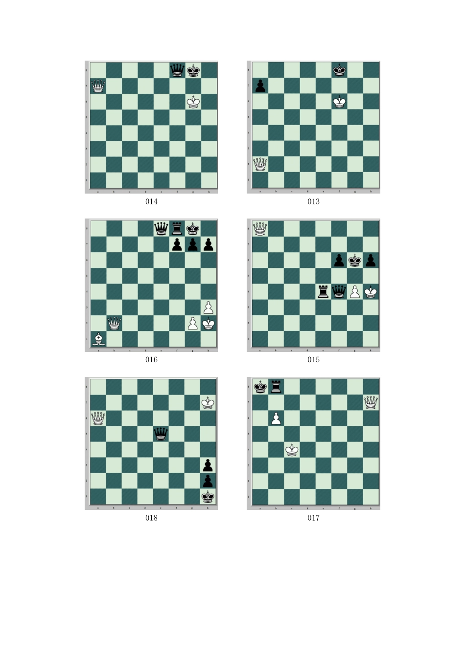 2025年国际象棋波尔加习题库一步杀习题120题_第3页