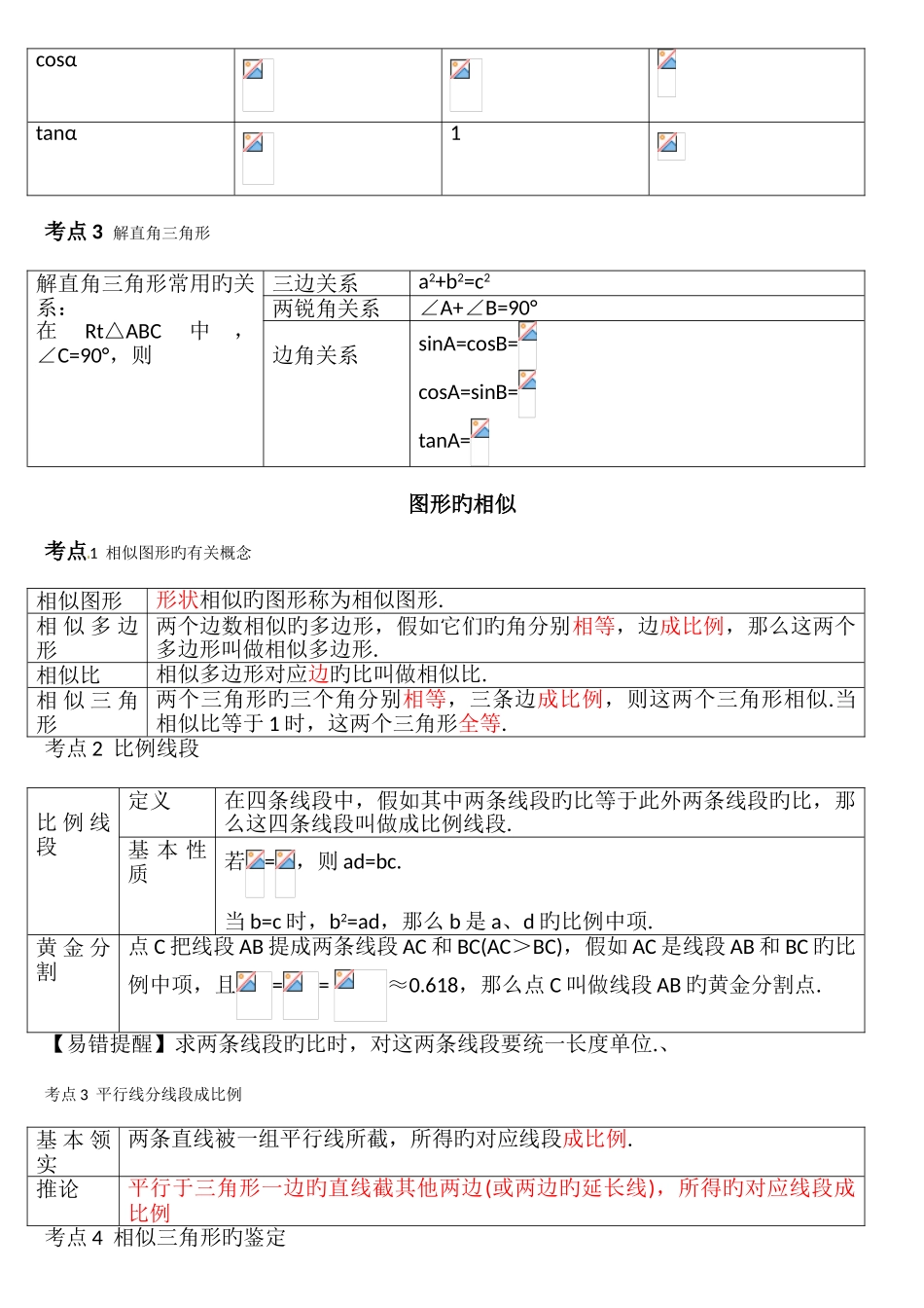 2025年青岛版九年级知识点整理便于学生记忆_第2页