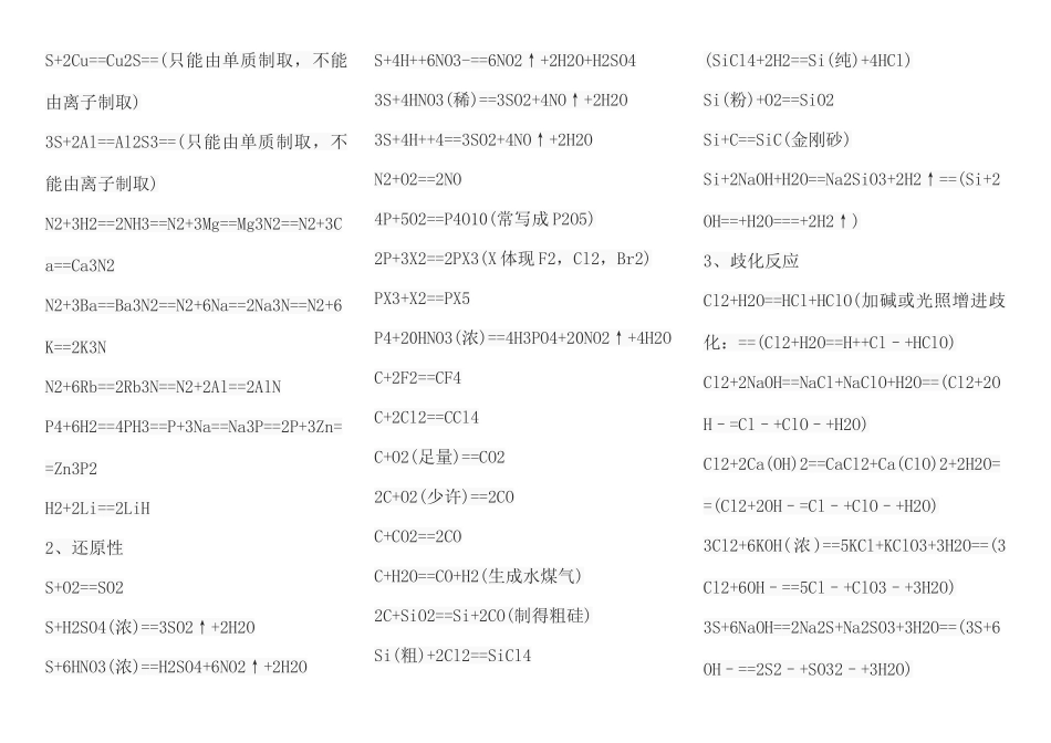 2025年高中化学全套化学公式大全_第2页