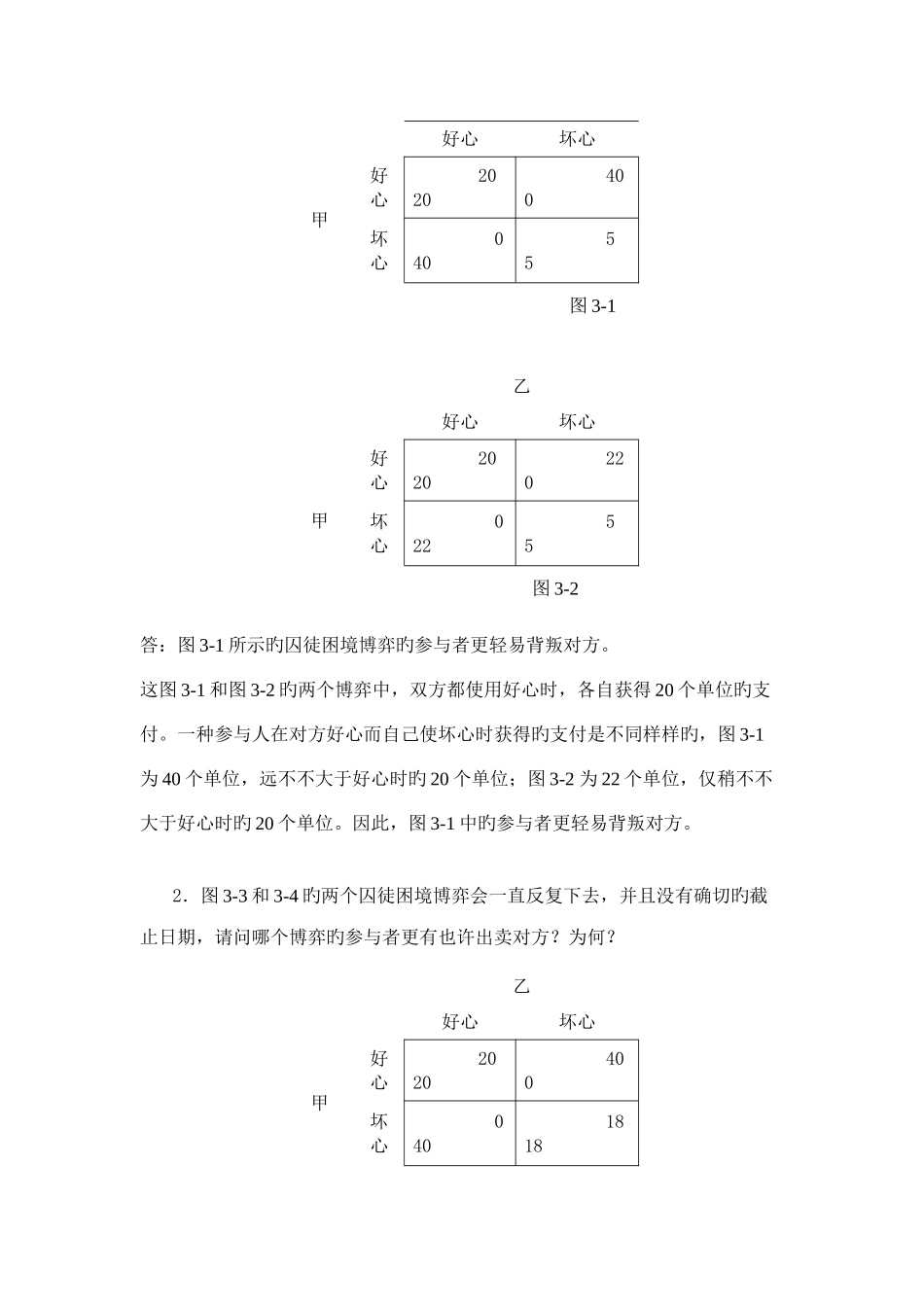 2025年博弈与决策平时作业法学_第2页