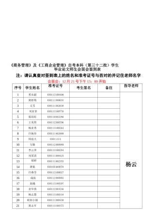 2025年《工商企业管理》及《商务管理》自考本科第十七批学生