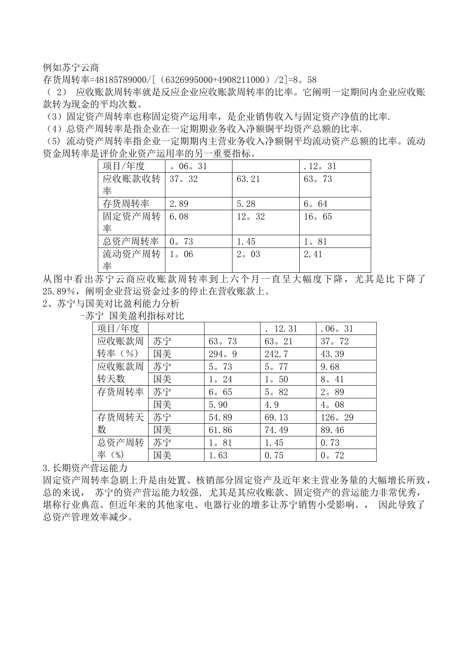 2025年电大作业财务报表分析苏宁为例_第3页