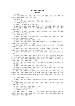 2025年酒店服务技能竞赛方案