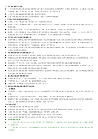 2025年社区考试面试