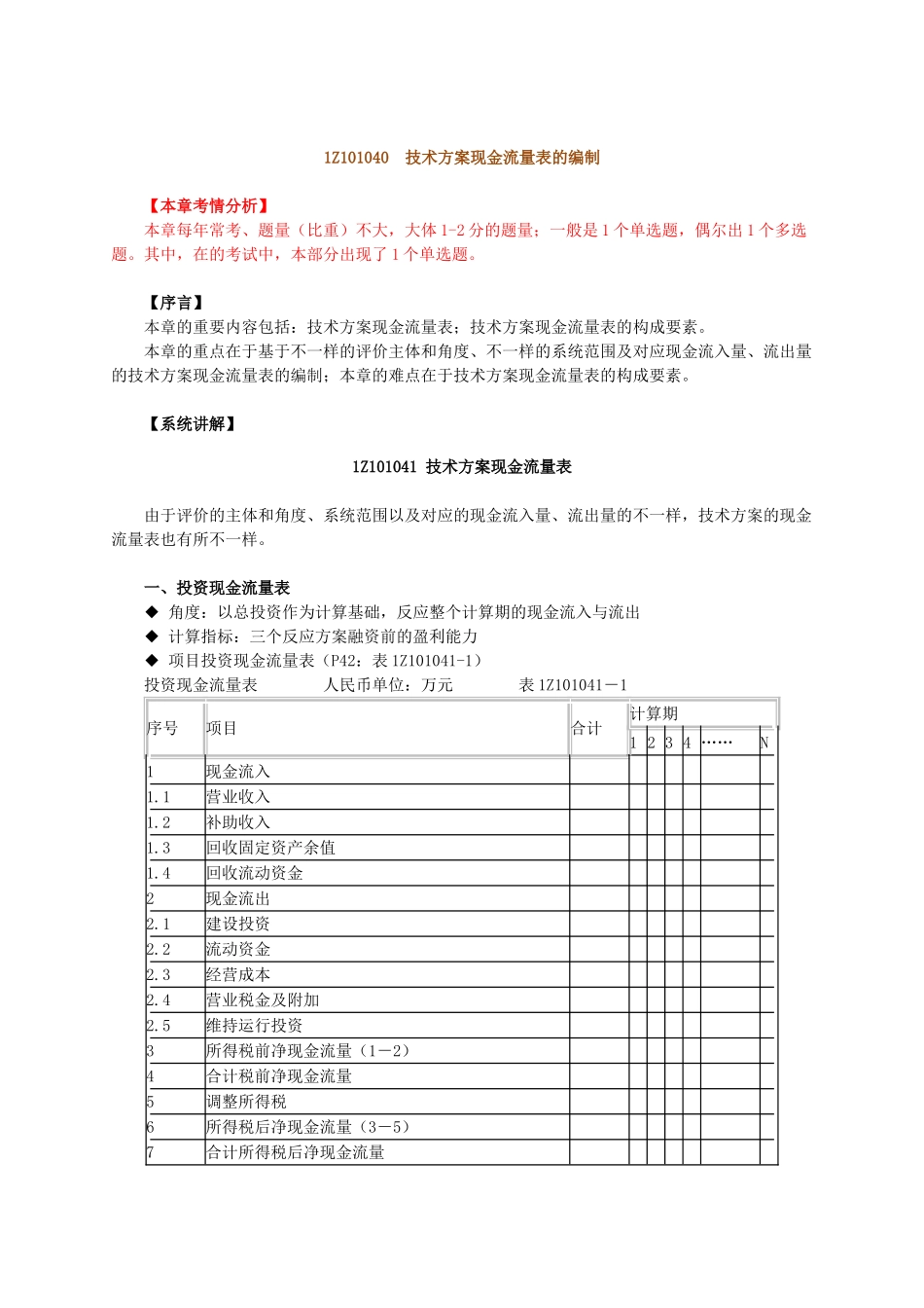 2025年一建造师建设工程经济第三版学习笔记_第1页