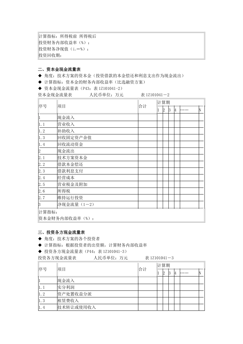 2025年一建造师建设工程经济第三版学习笔记_第2页