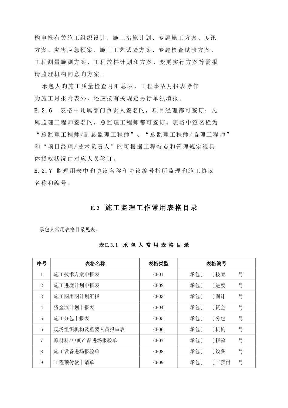 2025年SL288水利工程施工监理规范全套表格_第2页