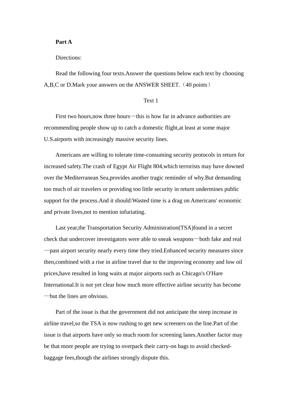 2025年考研英语一试卷真题_第3页