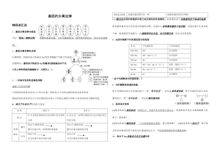 2025年基因的分离定律知识点及习题