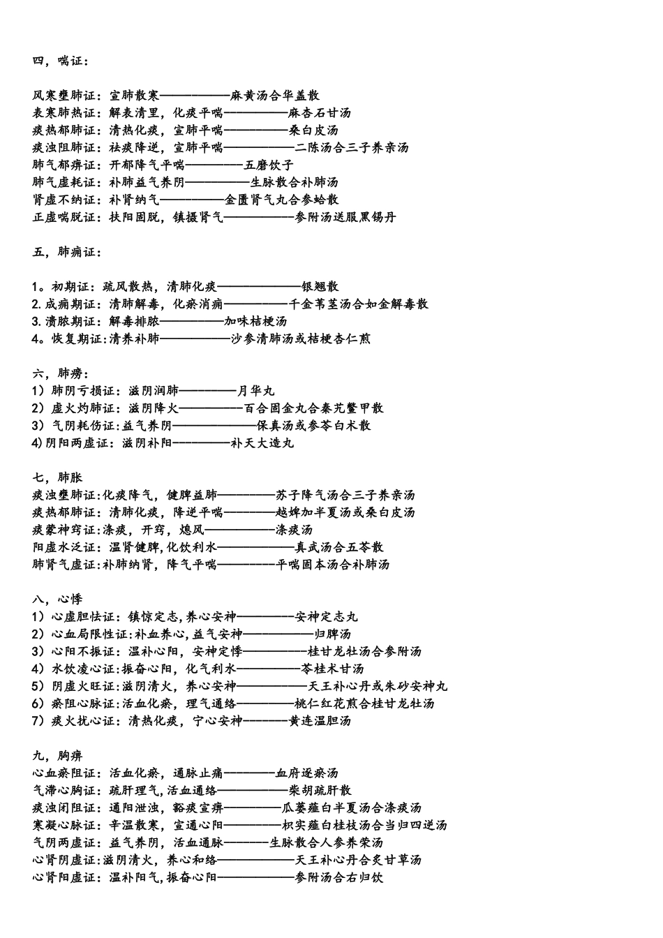 2025年中医内科必背优质资料_第2页
