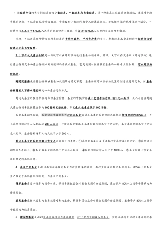 2025年基金从业法律法规职业道德与业务规范知识点