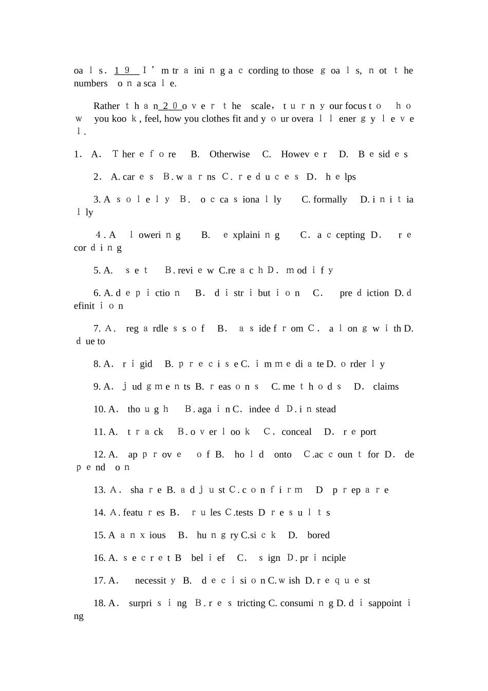 2025年考研英语二真题试卷_第2页